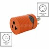 Ac Works L14-30P 30A 125/250V 4-Prong Plug - 5-15/20R Household 15/20A Connector ADL1430520
